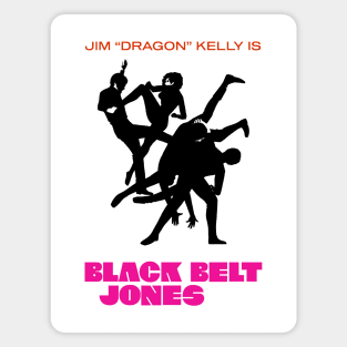 Jim "Dragon" Kelly is Black Belt Jones (Black) Magnet